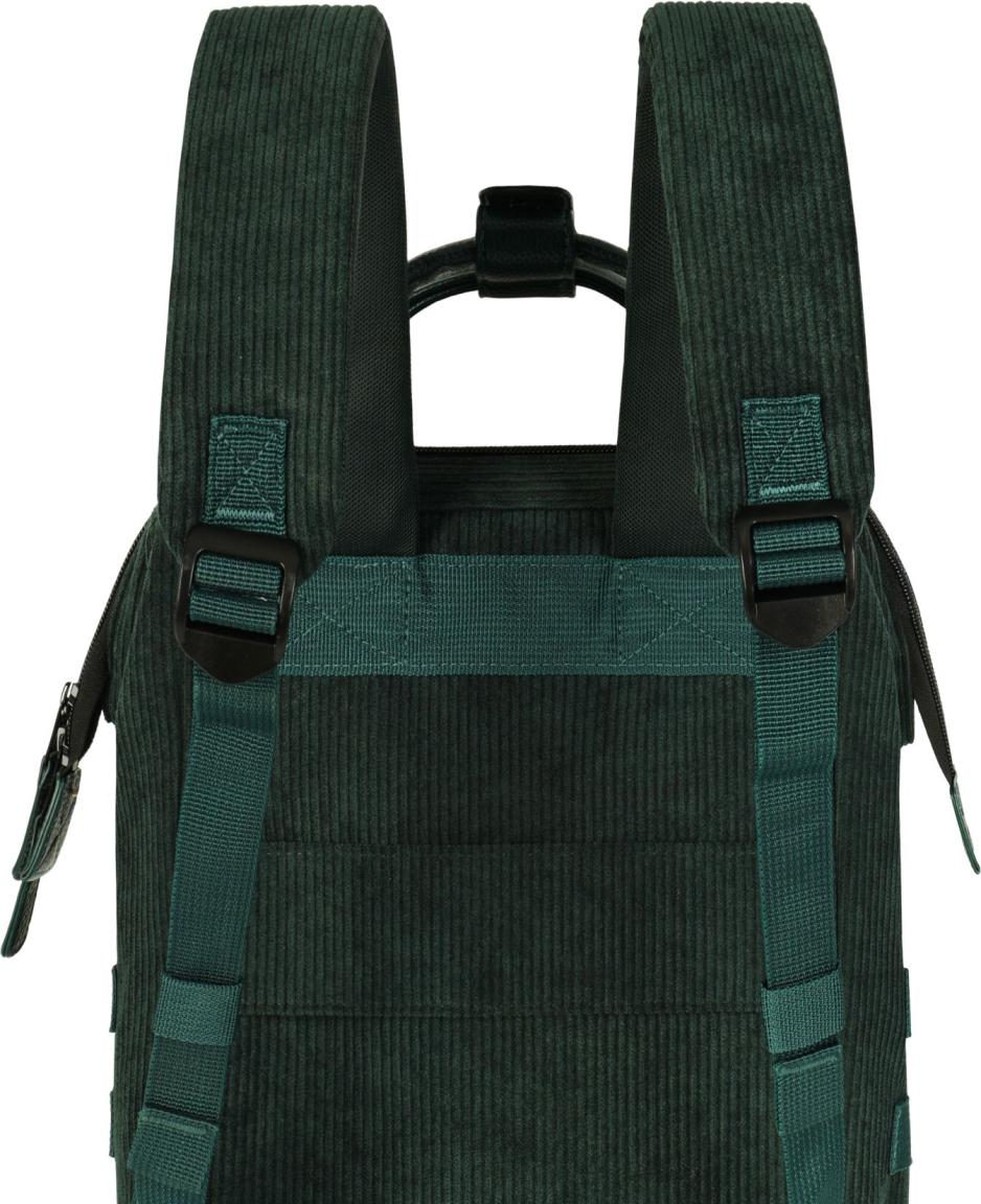Cabaia Adventurer Small Rucksack Bremen Cord Dark Green - Grün