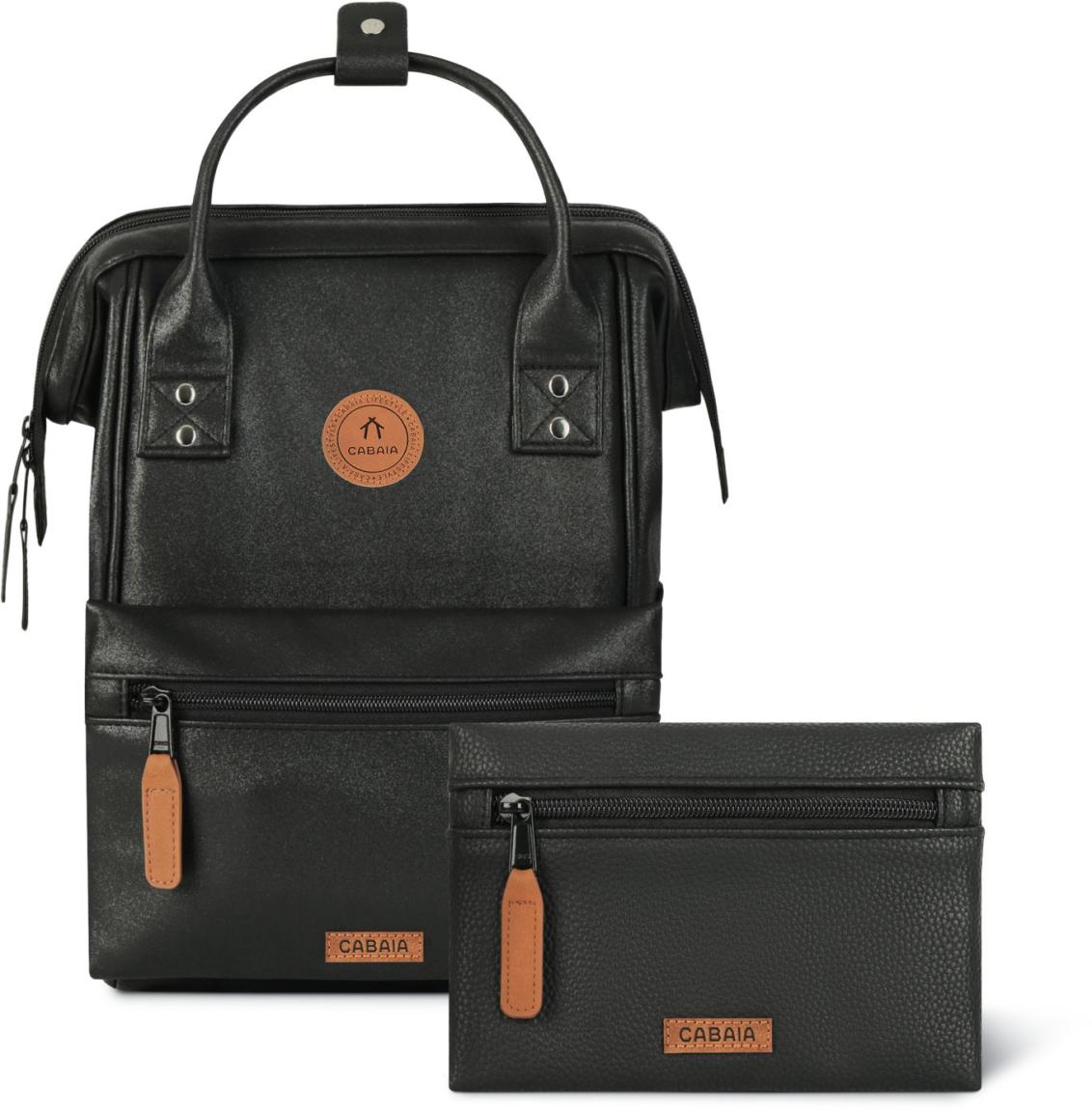 Cabaia Adventurer Small Rucksack Chelsea Glitzer - Schwarz