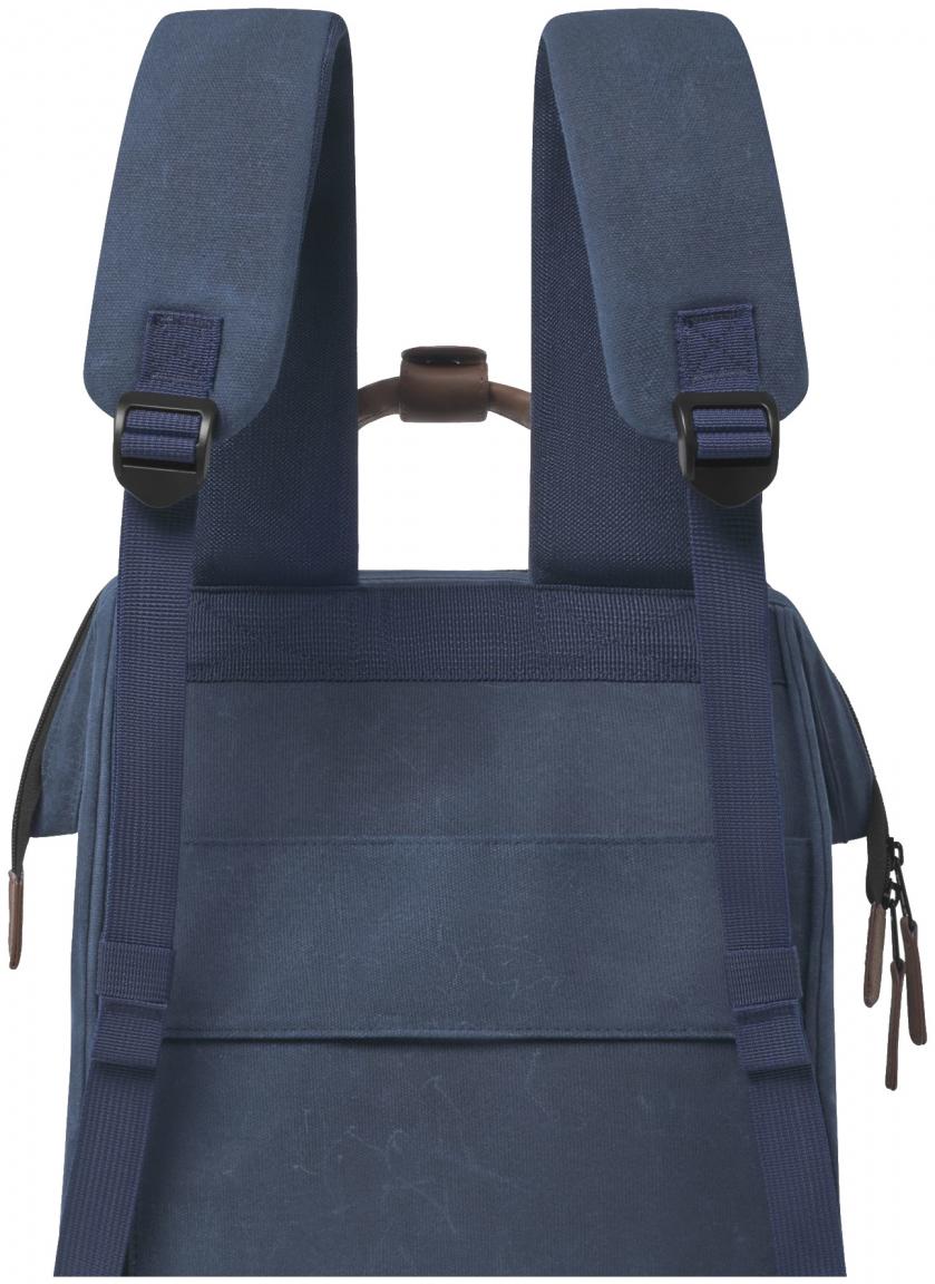 Cabaia Canvas Herrenrucksack Navy Adventurer Medium Patina