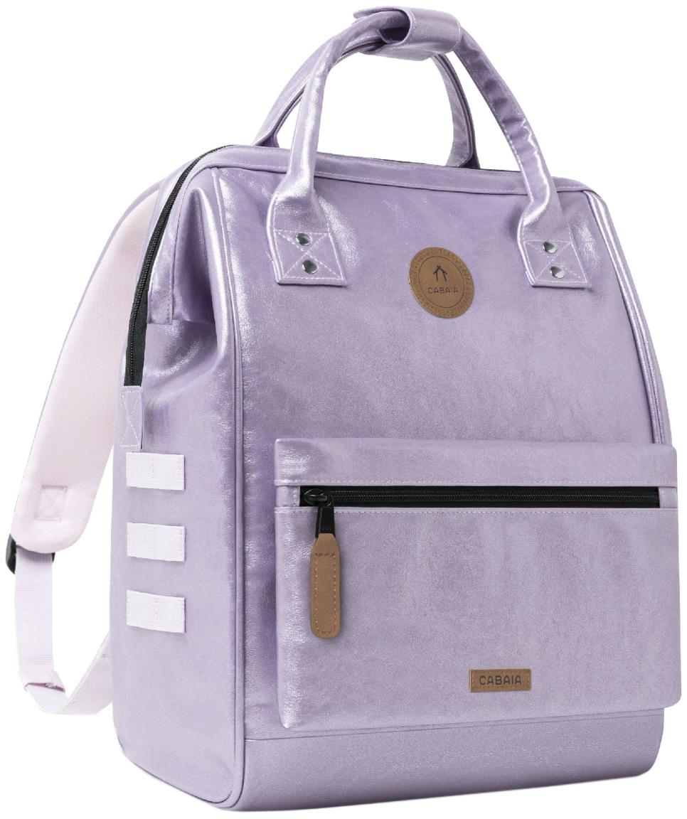 Cabaia Citybackpack Capri irisierend Medium lila Wechseltasche Adventurer
