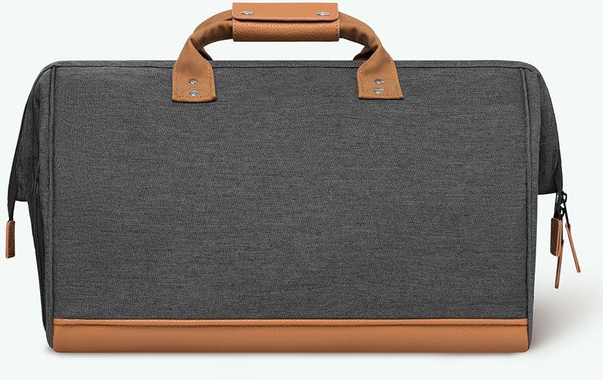 Cabaia Duffle Londres Reisetasche Rucksack dunkelgrau nachhaltig