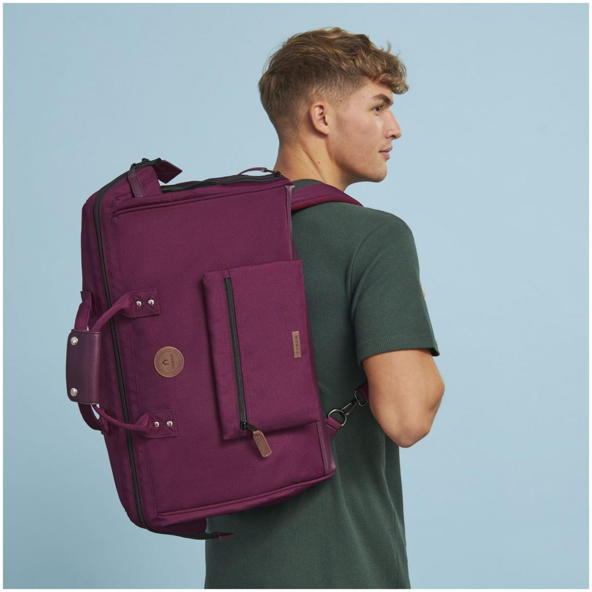 Cabaia Dufflebag Moscow Reisetasche Camel nachhaltig