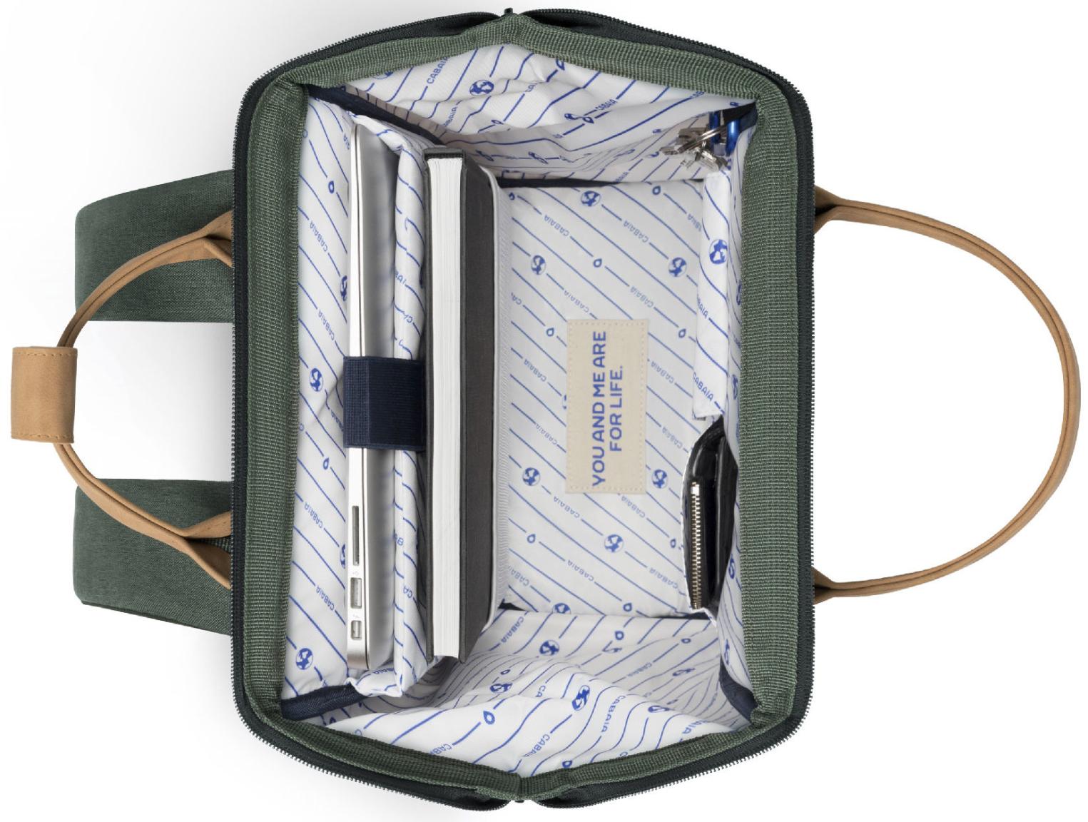 Cabaia Freizeitrucksack Kuito Adventurer grün Medium