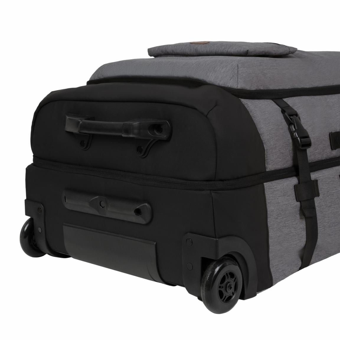 Cabaia Getaria Weichschalenkoffer M 2Rad Heather Grey TSA