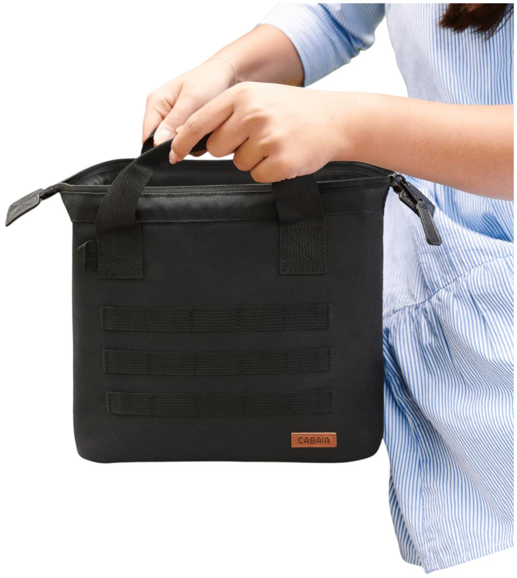 Cabaia Lunch Bag Kühltasche Berlin - Schwarz