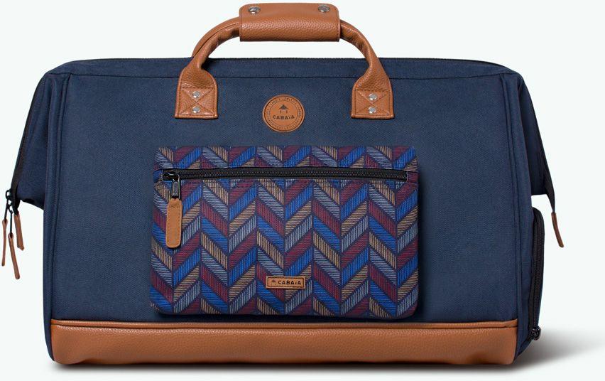Cabaia Reisetasche dunkelblau Duffle Chicago Wechselpouch