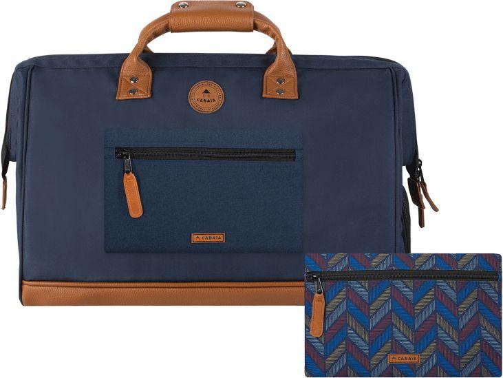 Cabaia Reisetasche dunkelblau Duffle Chicago Wechselpouch