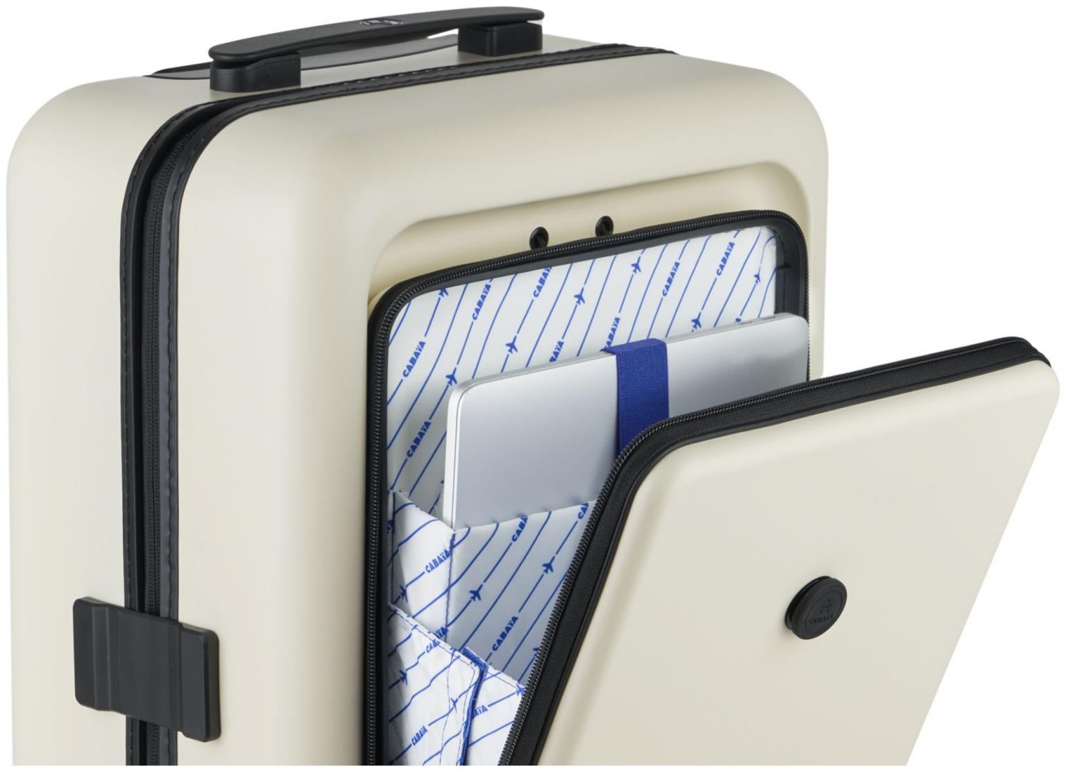 Cabaia Traveler JFK hellbeige Rollenkoffer Handgepäck