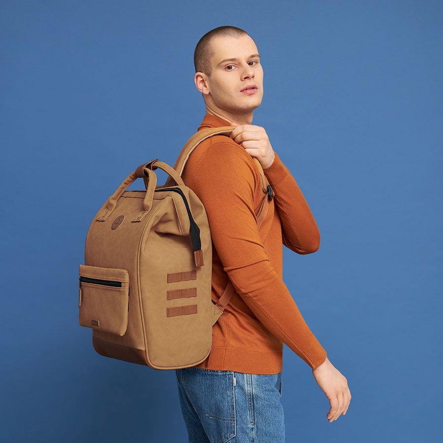 Cabaia Wanderrucksack Adventurer Large Moscou hellbraun