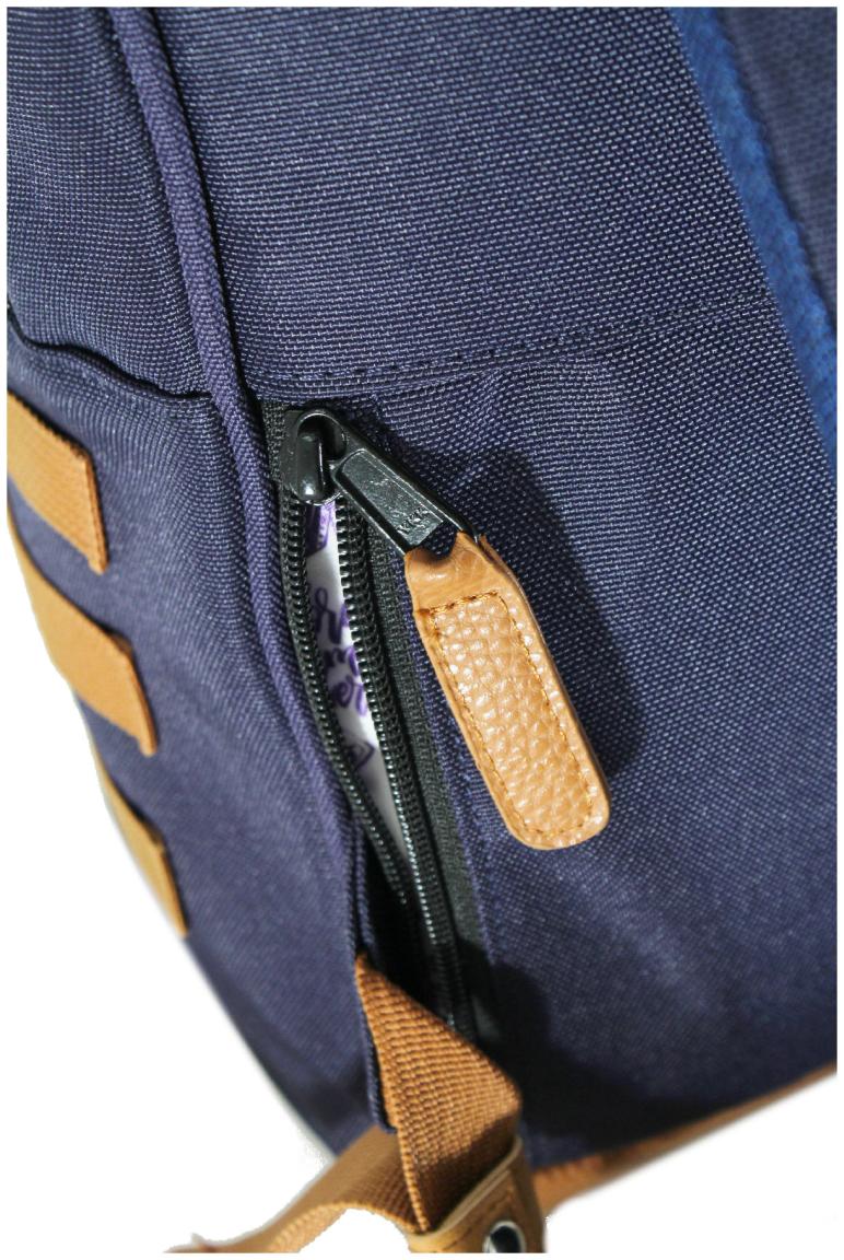 Cabaia Wanderrucksack City M hellgelb Takeo beige Überschlag
