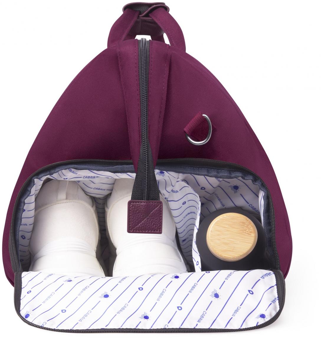 Cabaia Weekender Duffle Le Havre Black wasserabweisend