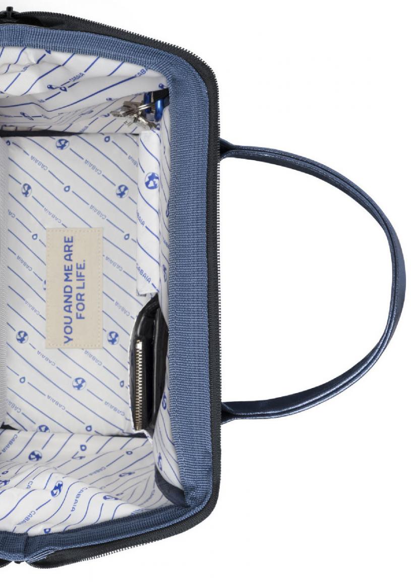 Cabaia klassisch schwarz Minirucksack Berlin XS vegan