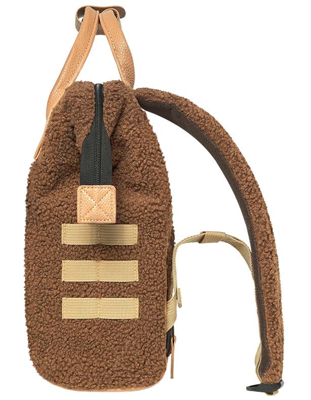 Cabaia kuscheliger Freizeitrucksack Adventurer Small Tucson braun Kontrast