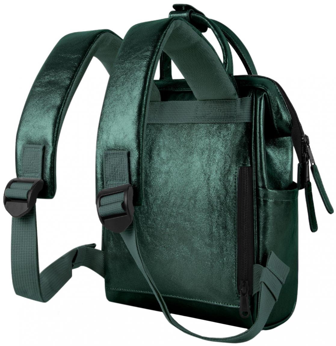 Cabaia schimmernder Minirucksack Leo Adventurer XSmall Louisville Braun