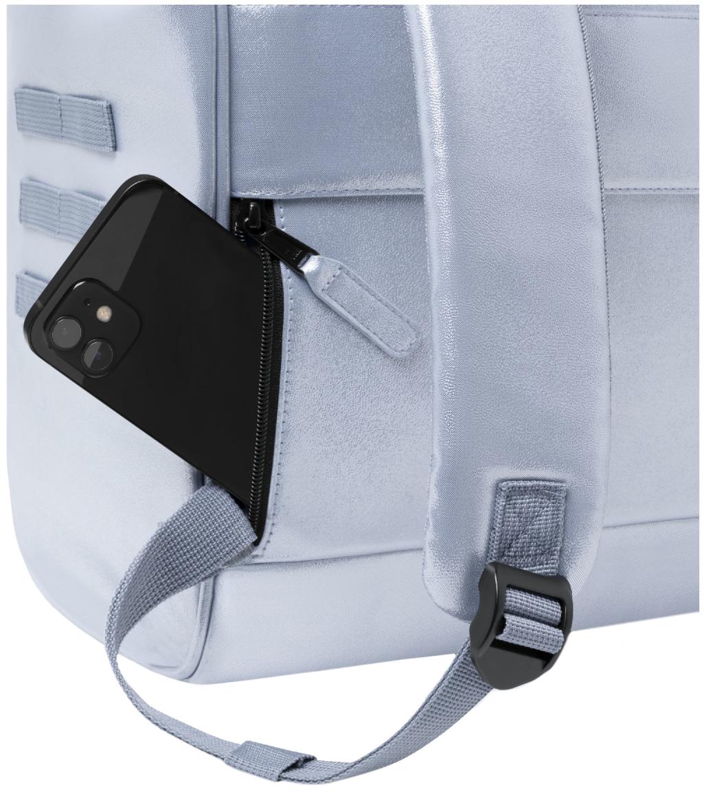 Cabaia silber Daypack schimmernd Fiji Adventurer Large Molle vegan