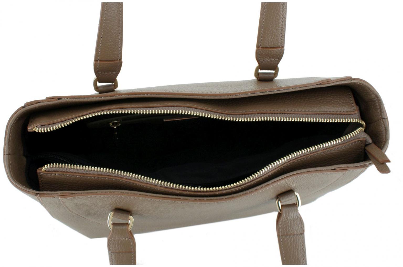 Caleidos Bürotasche Castoro Italien Braun