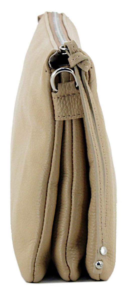 Caleidos Schultertasche Caramel Italien feminin