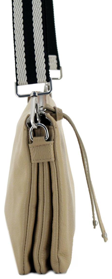 Caleidos Schultertasche Caramel Italien feminin