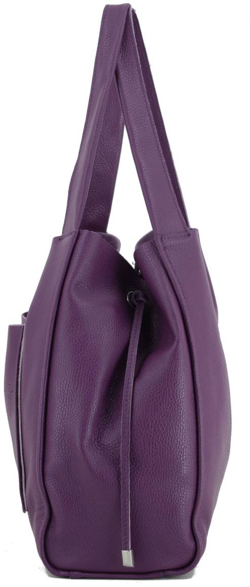 Caleidos Tragetasche Trendfarbe Beere Cyclamen gestanzt