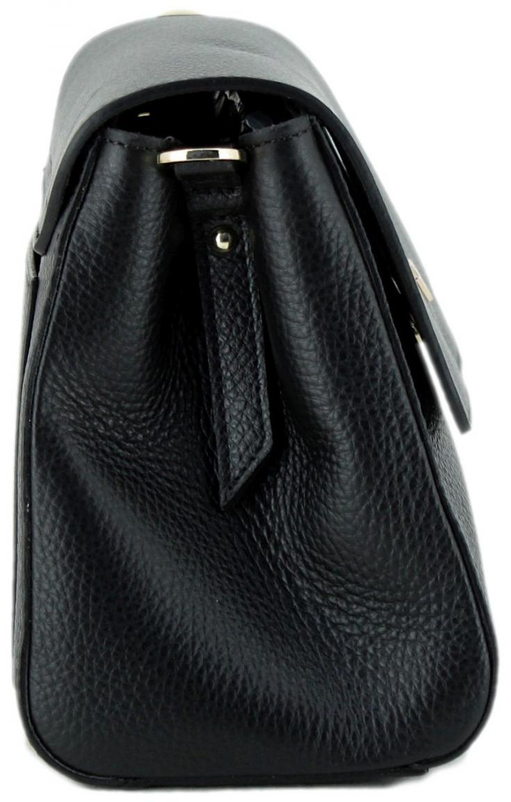 Caleidos Überschlagtasche Casual Klassisch Black