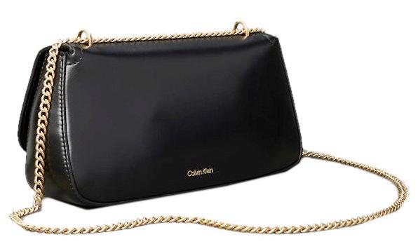 Calvin Klein Chainbag Medium Croco Black Kettenhenkel Tasche
