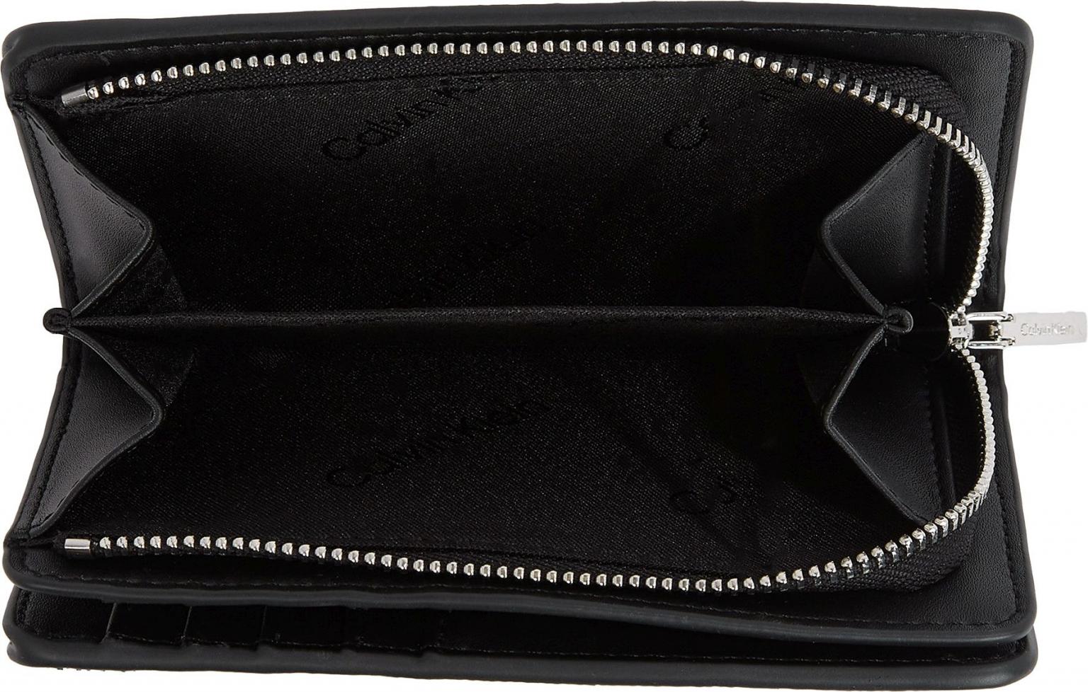 Calvin Klein Damen Geldbörse Daily Medium Bifold Black