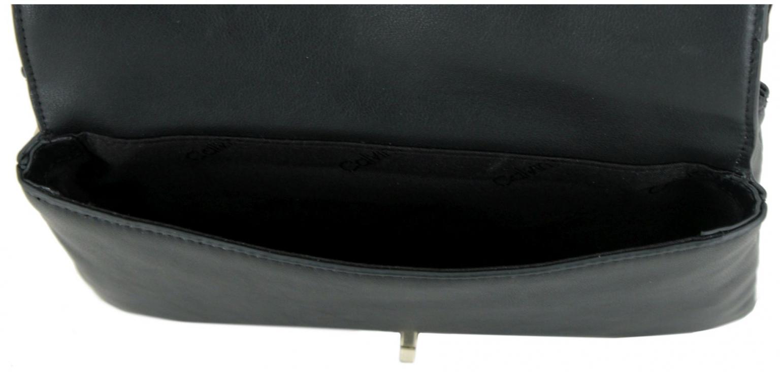 Calvin Klein Double Schultertasche Re-Lock schwarz Gusett