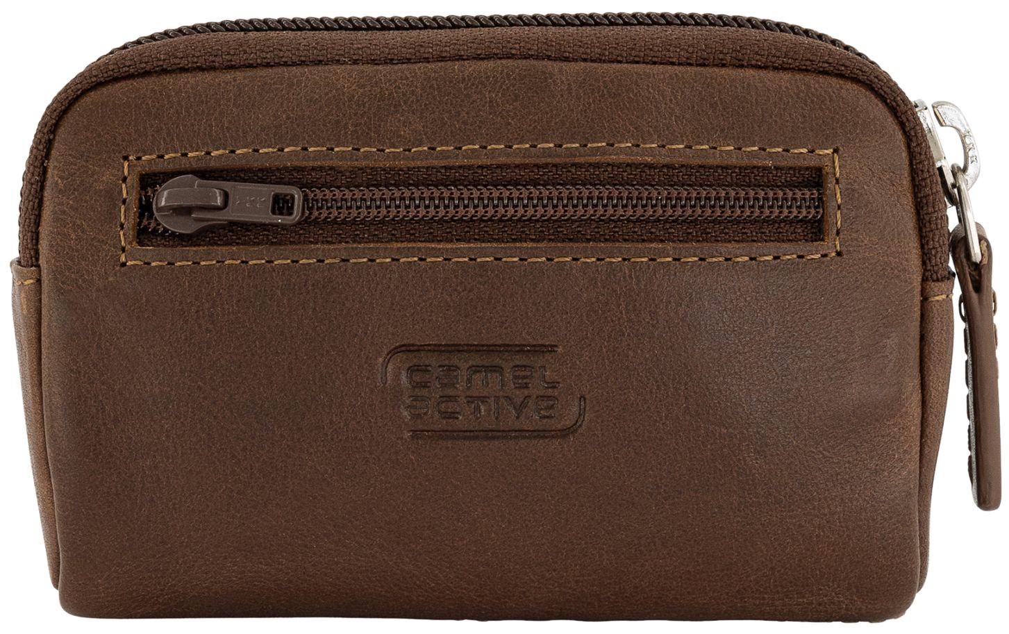 Camel Active Bilbao breites Schlüsseltäschchen Cognac Leder