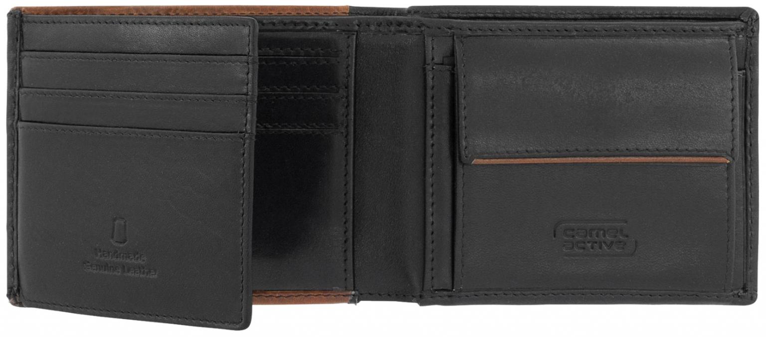 Camel Active Black Miniwallet Herren Cruise Black