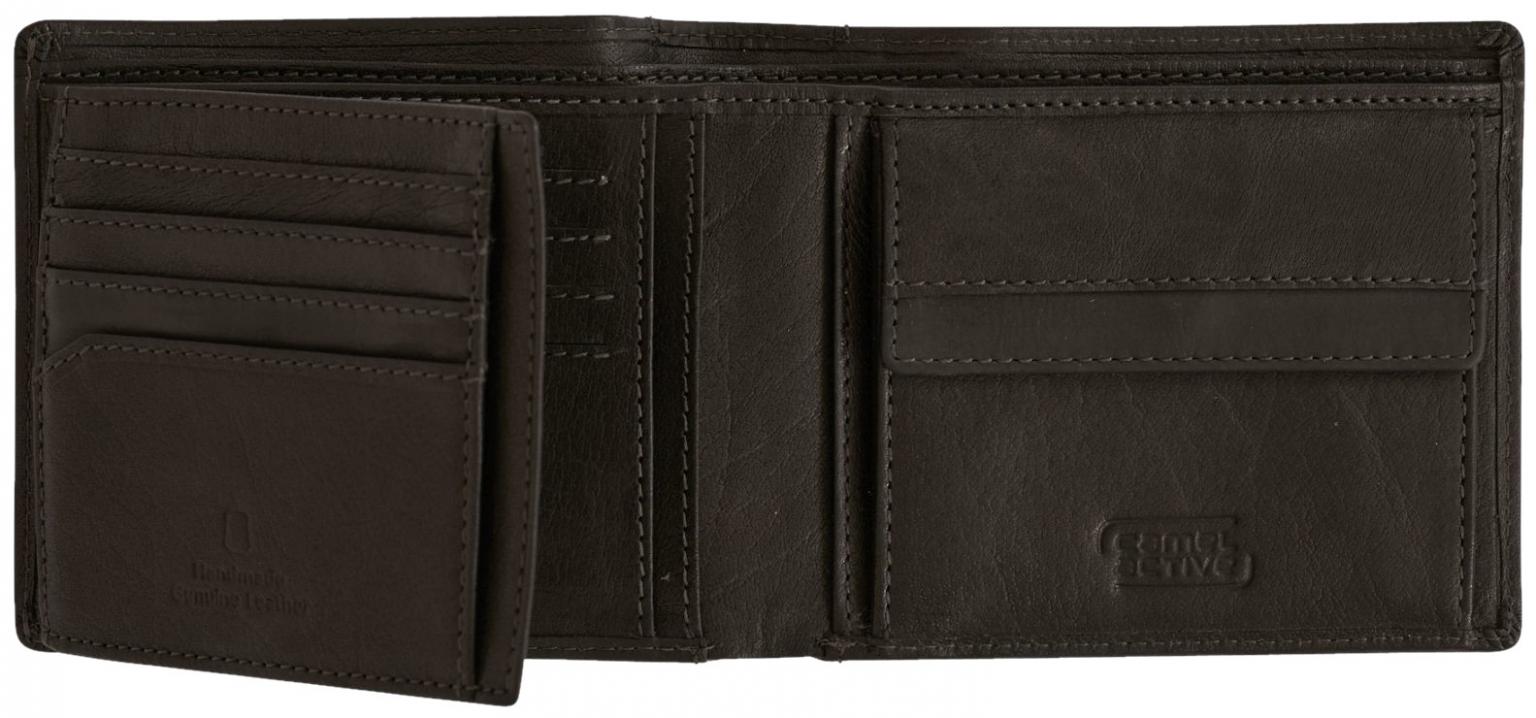 Camel Active Dust Herrenbörse Dust Leder schwarz