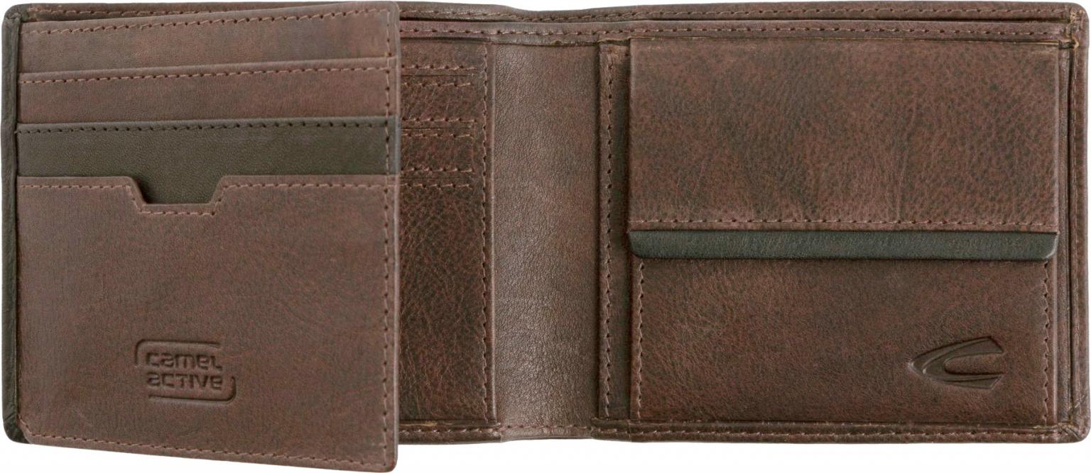 Camel Active Leder Geldbörse Herren Osaka Braun
