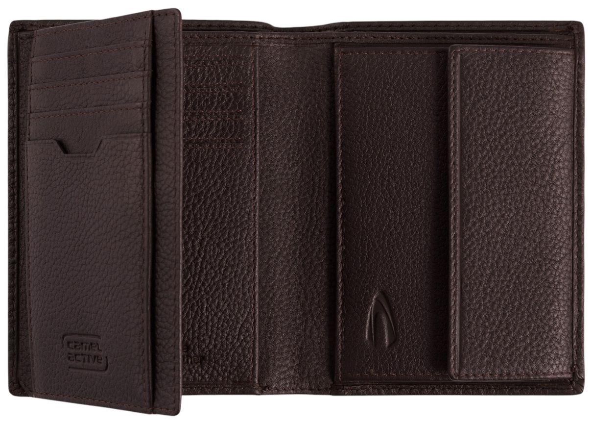 Camel Active Macau Herren Geldtasche Leder Dunkelbraun