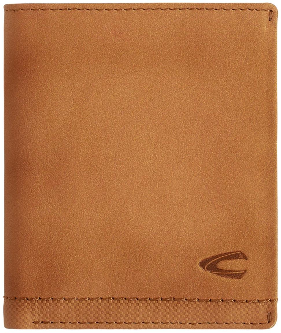 Camel Active Nimbus Herren Brieftasche Leder Cognac -Braun