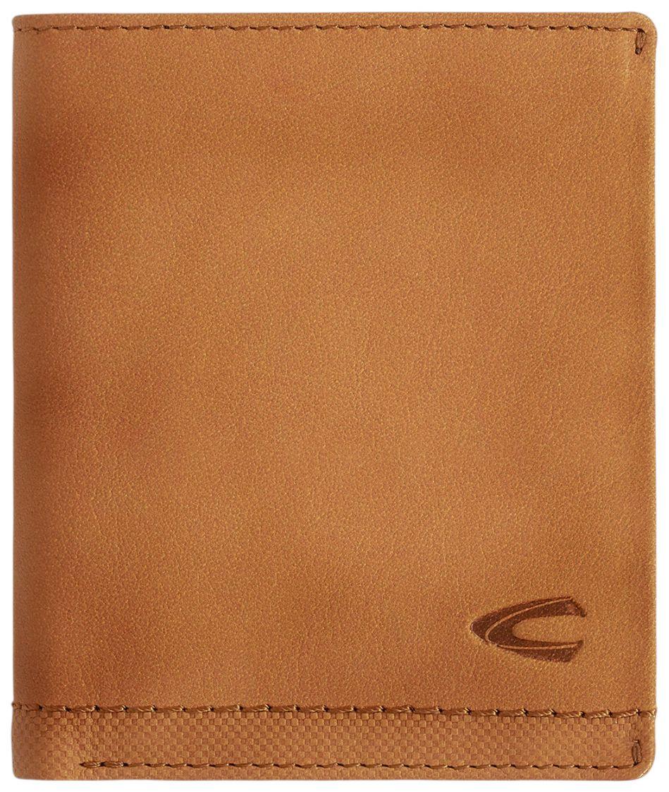 Camel Active Nimbus Herren Brieftasche Leder Cognac -Braun