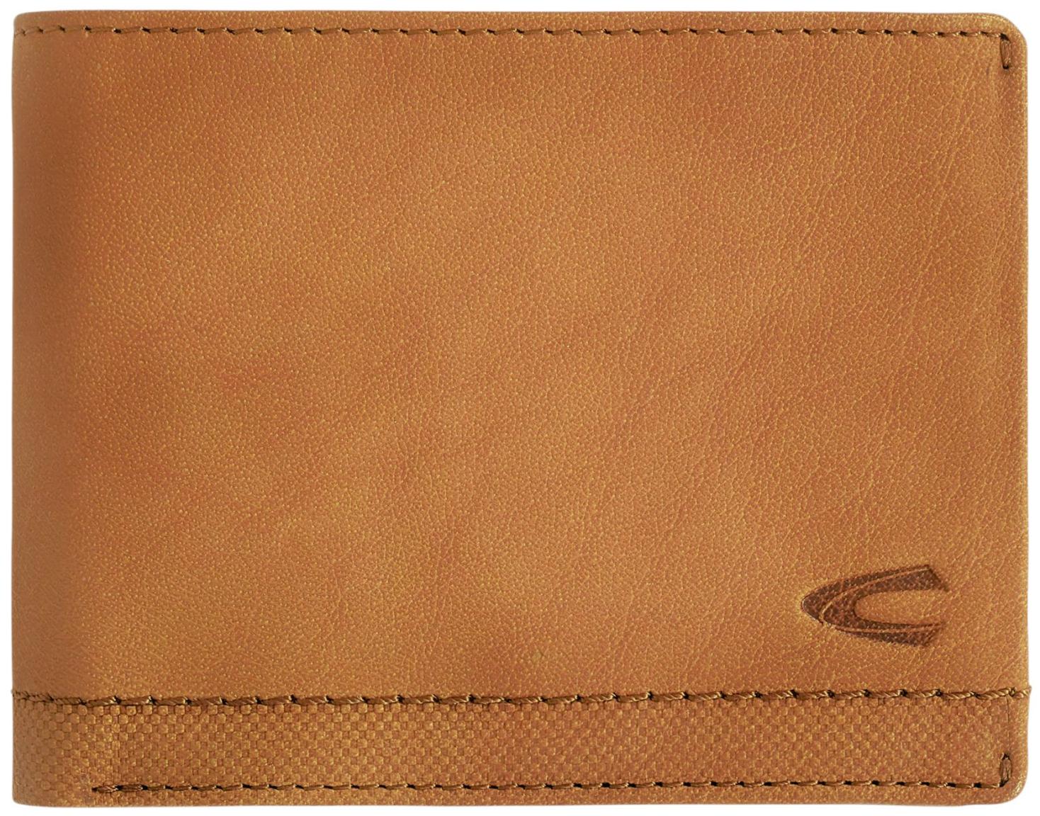 Camel Active Nimbus Herren Scheinbörse Leder Cognac - Braun