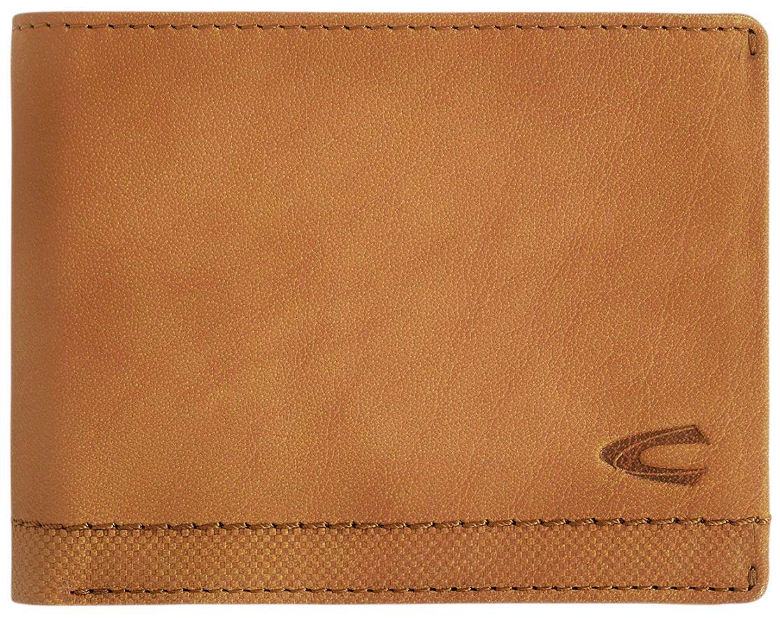 Camel Active Nimbus Herren Scheinbörse Leder Cognac - Braun