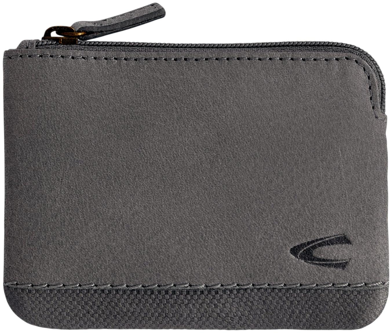 Camel Active Nimbus Key Case Leder Charcoal - Dunkelgrau