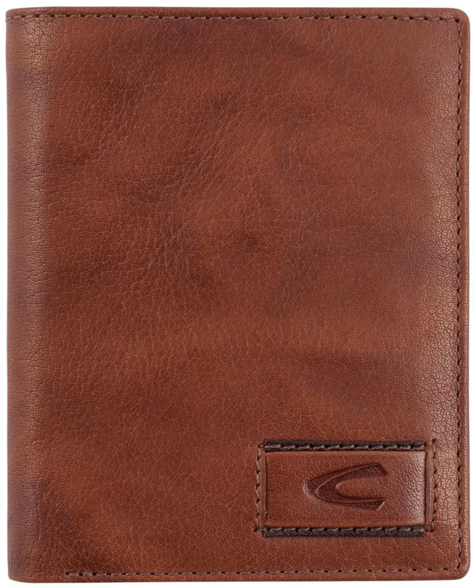 Camel Active Panama Herren Portemonnaie Leder Cognac - Braun