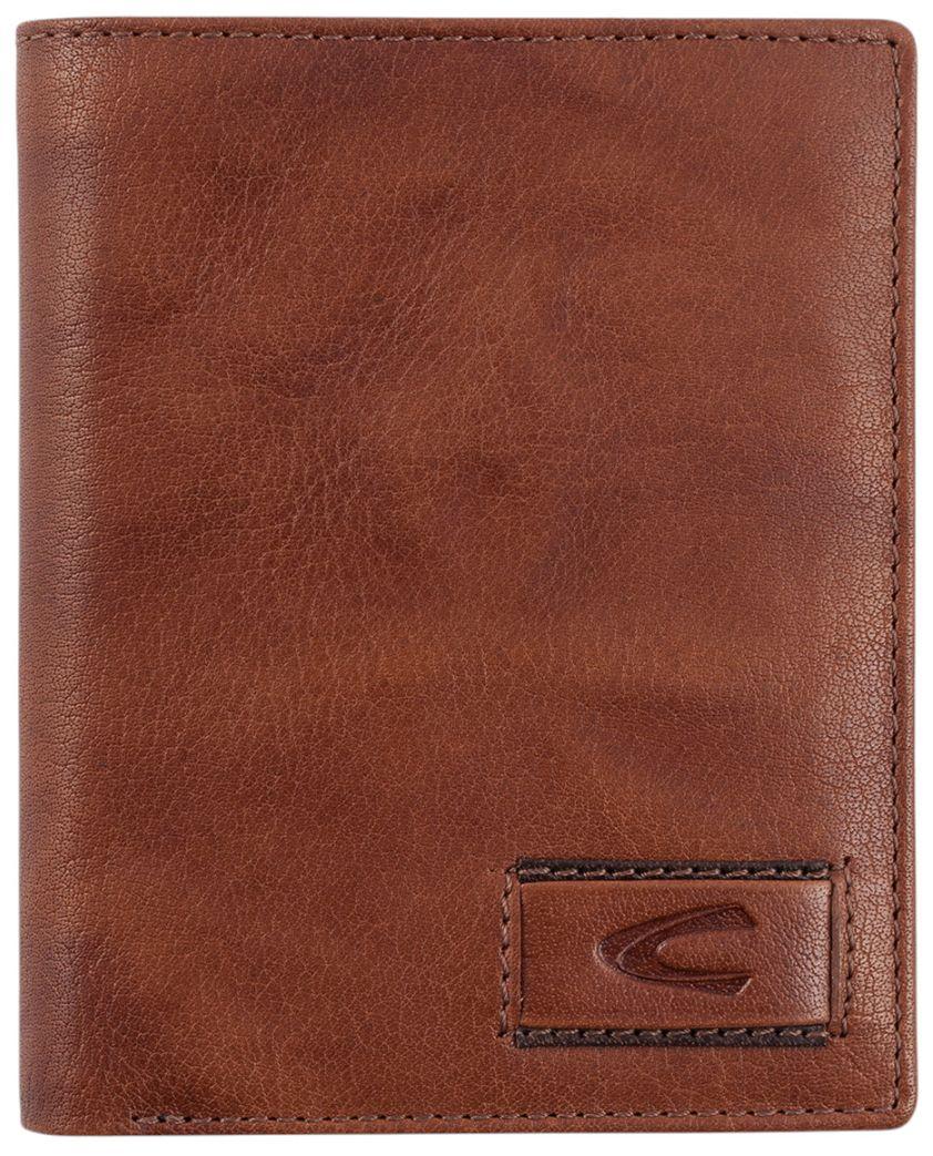 Camel Active Panama Herren Portemonnaie Leder Cognac - Braun