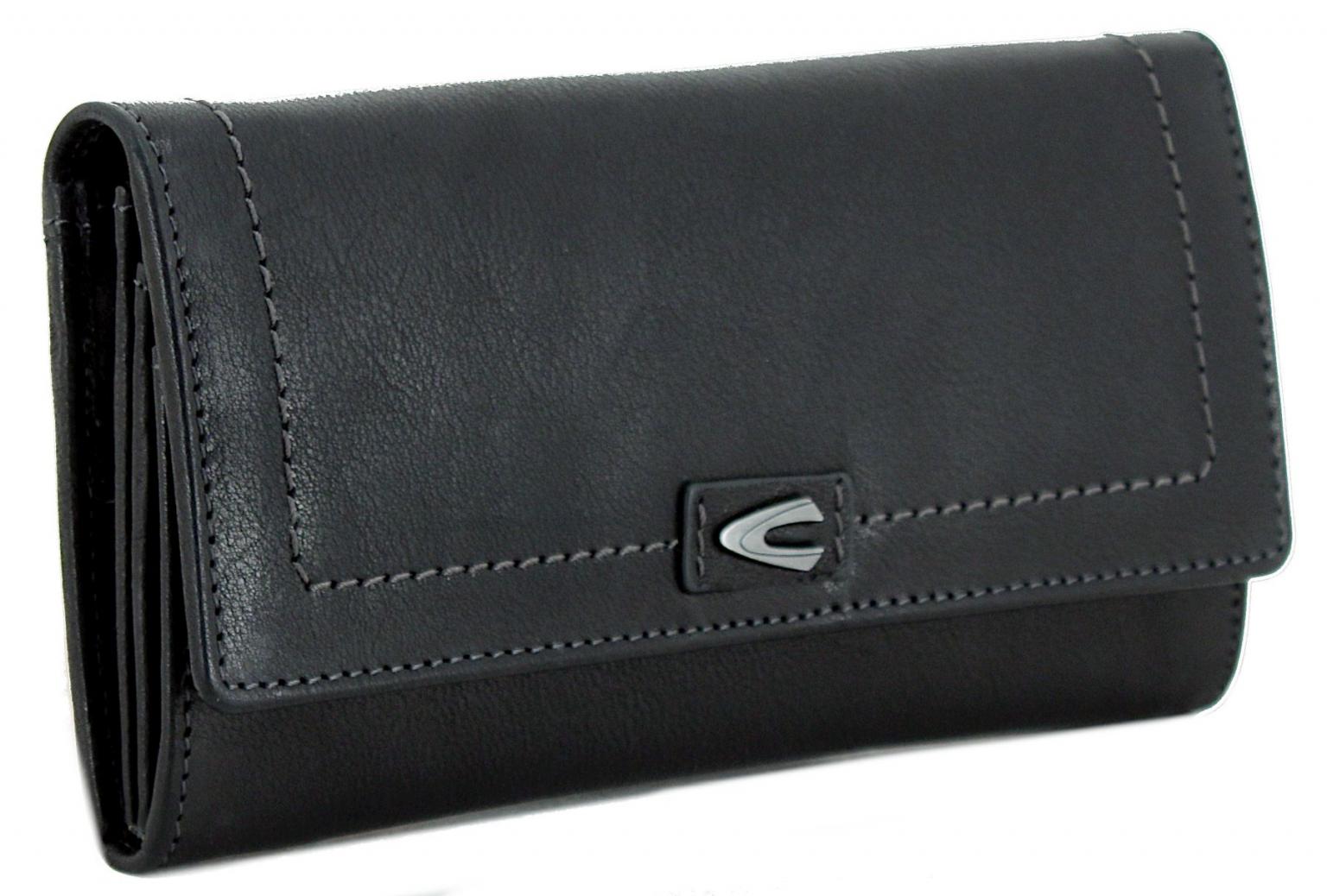 Camel Active Überschlagbörse Tarma Long Flap Wallet Black