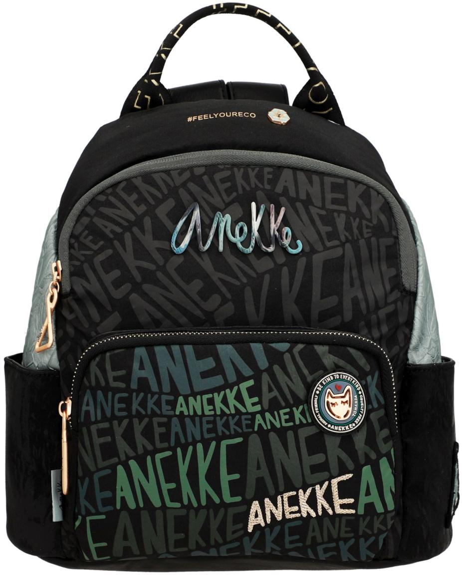 Citybackpack Anekke Nature Woods Logoprint dunkelbunt Eco Friendly