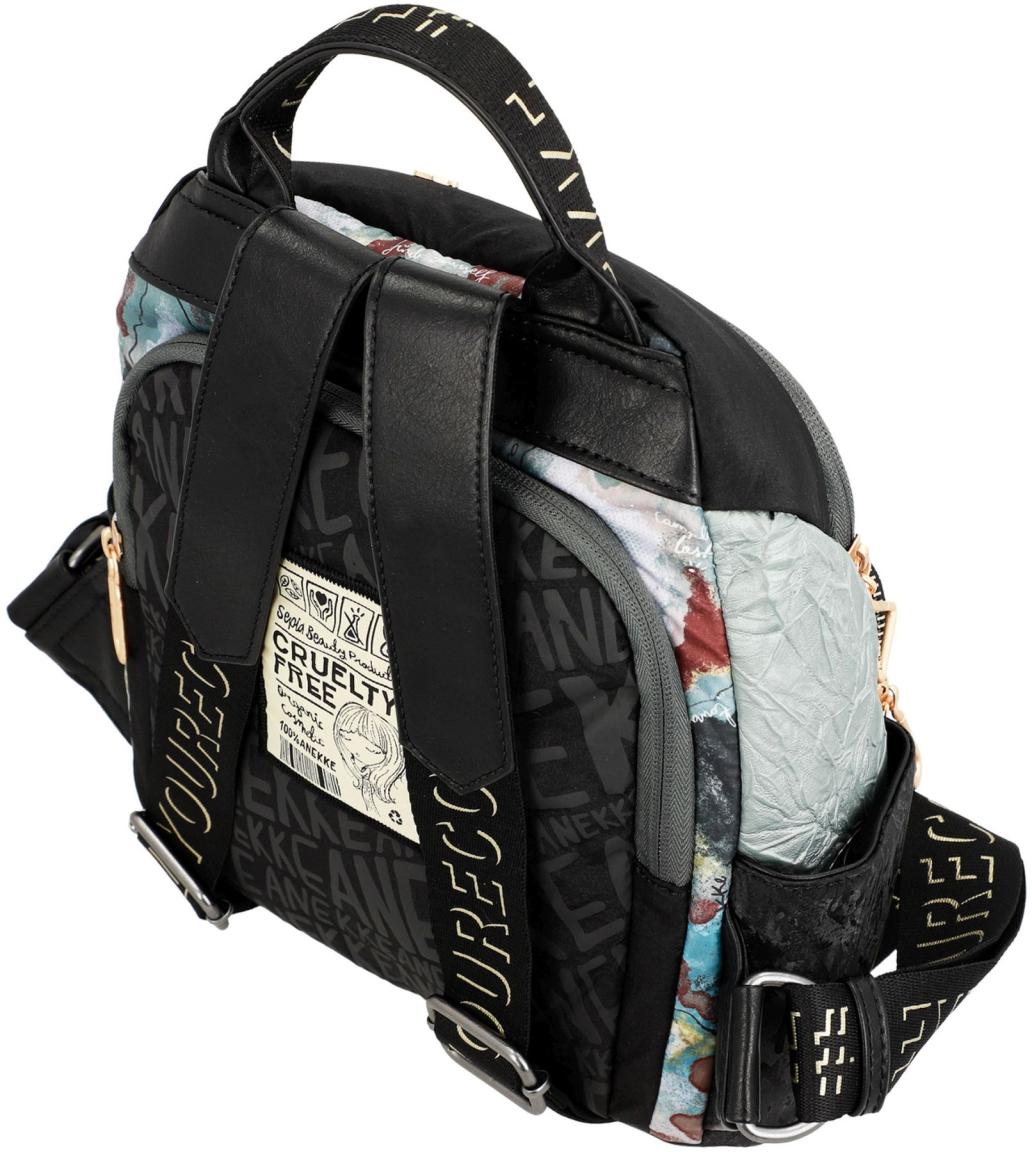 Citybackpack Anekke Nature Woods Logoprint dunkelbunt Eco Friendly