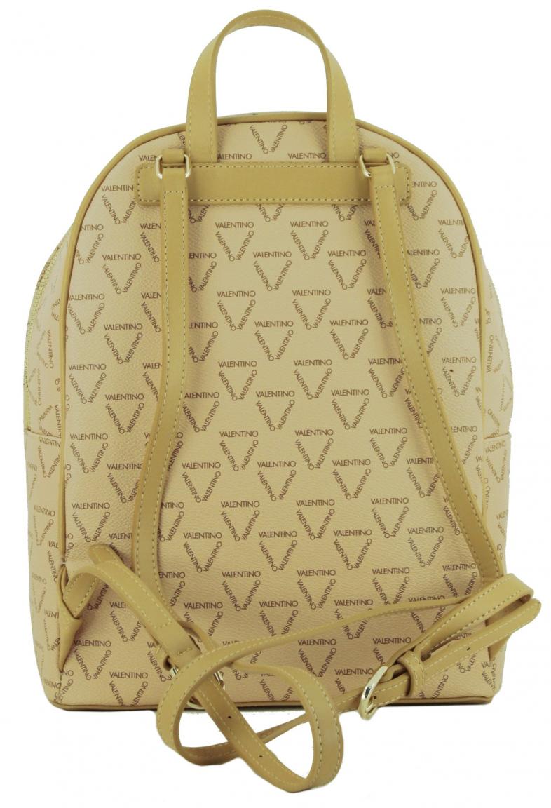 Citybackpack Valentino Liuto beige multi camel Logoprint