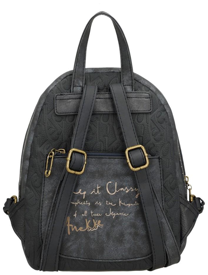Cityrucksack Anekke Boutique dunkelblau Steppnähte Mademoiselle