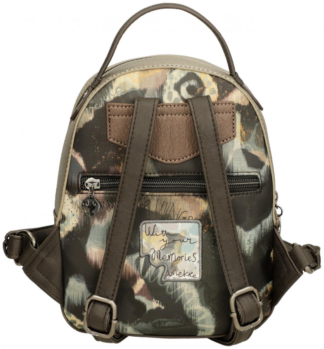 Cityrucksack Anekke Real metallische Brauntöne Traumland
