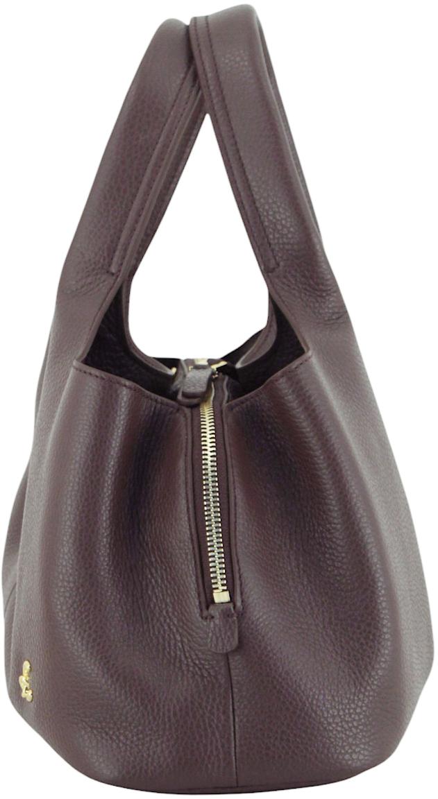 Coccinelle Nell Henkeltasche Leder Noir - Schwarz