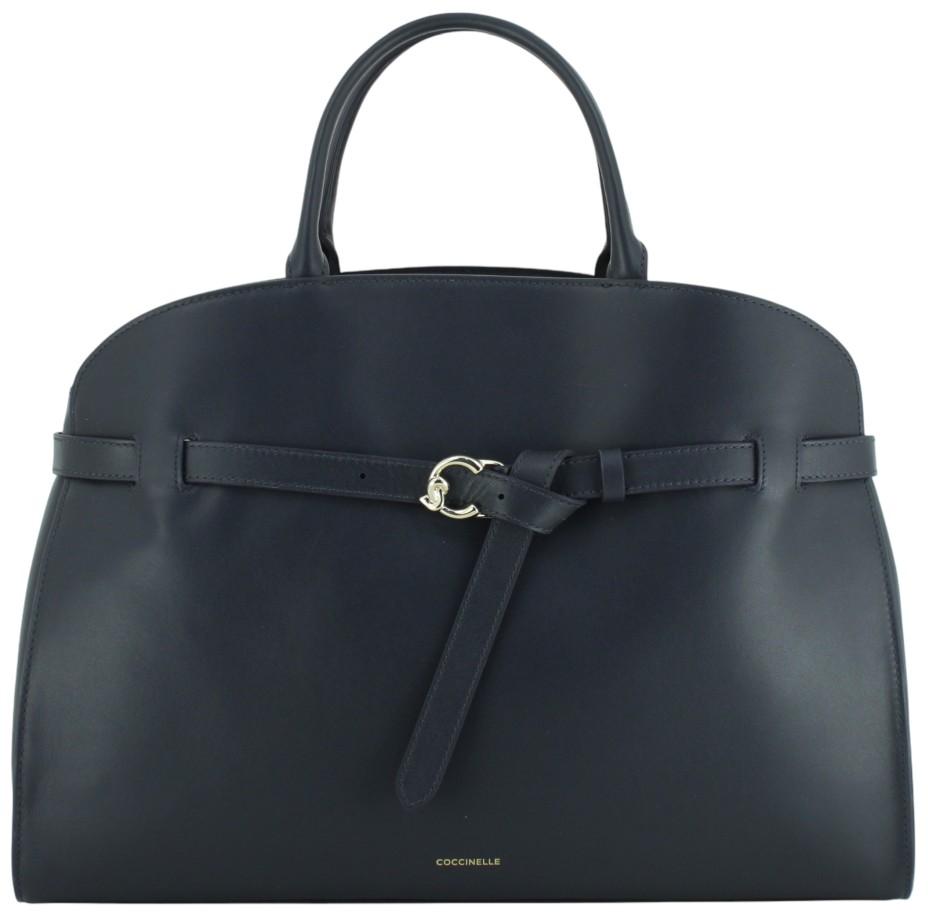 Coccinelle Sabine Suede Henkeltasche Velours Warm Taupe