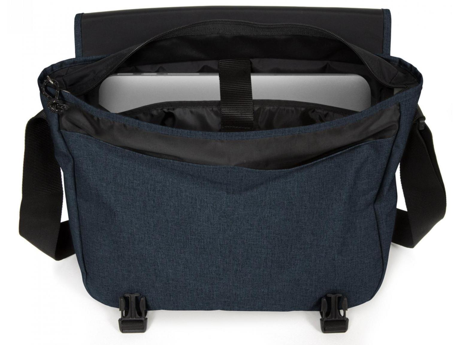 Collegetasche blau Delegate Eastpak Laptopfach Triple Denim