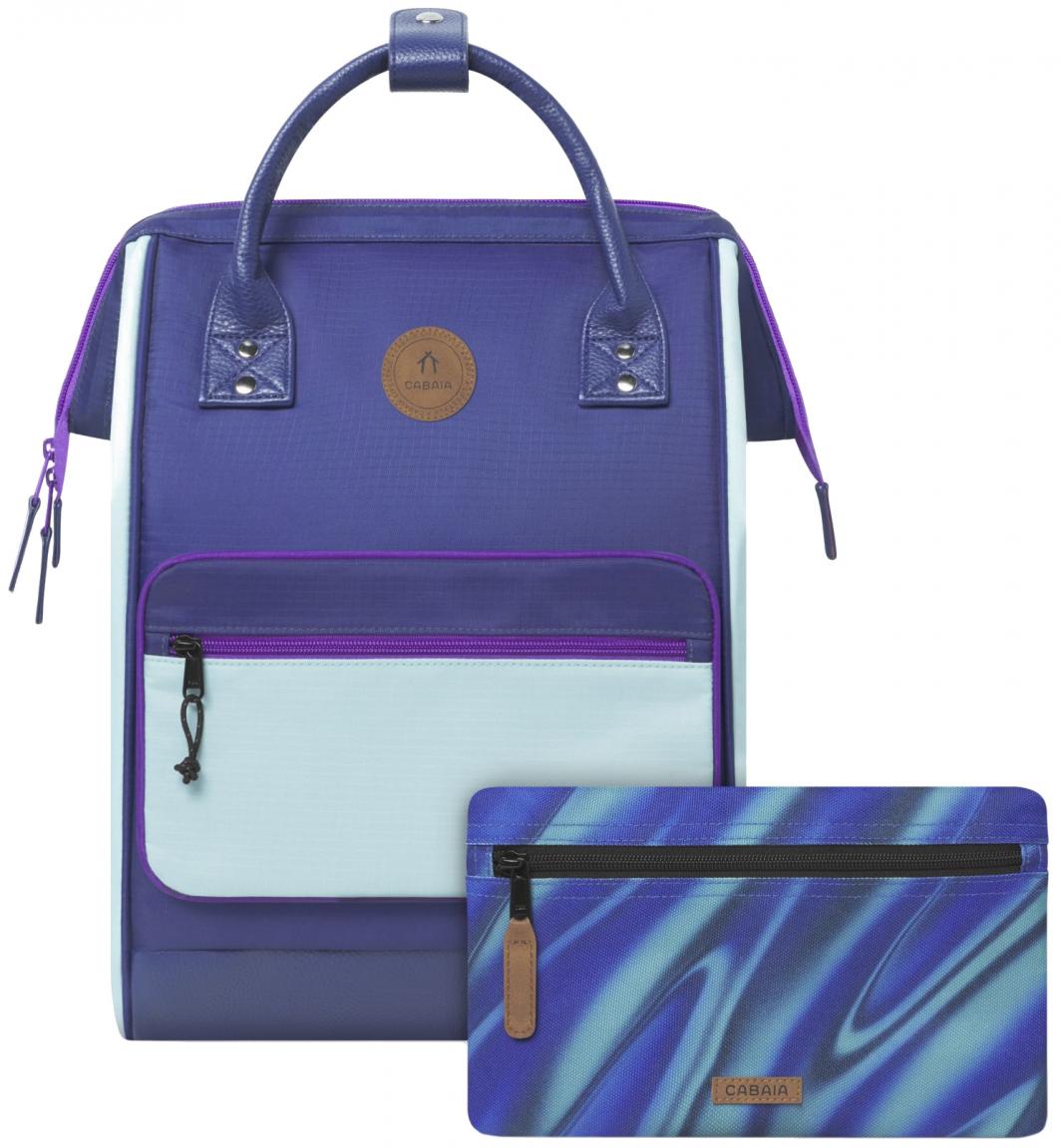 Colorblocking Nylonrucksack Cabaia Adventurer Medium Bethlehem Navy