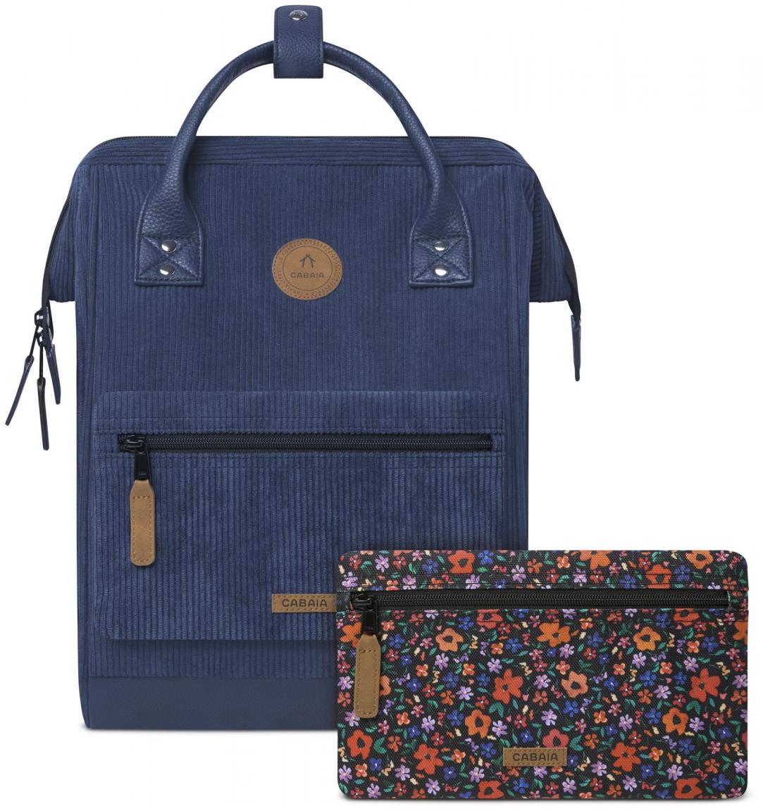 Cordrucksack dunkelblau Cabaia Adventurer Medium Indianapolis